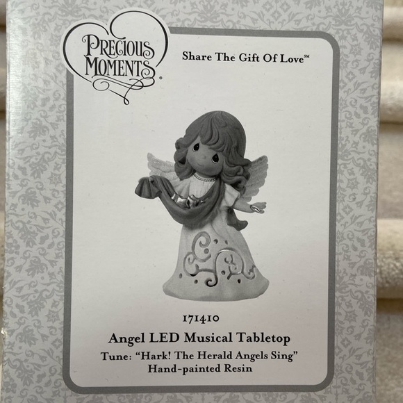 precious moments musical led tabletop angel - Picture 9 of 10